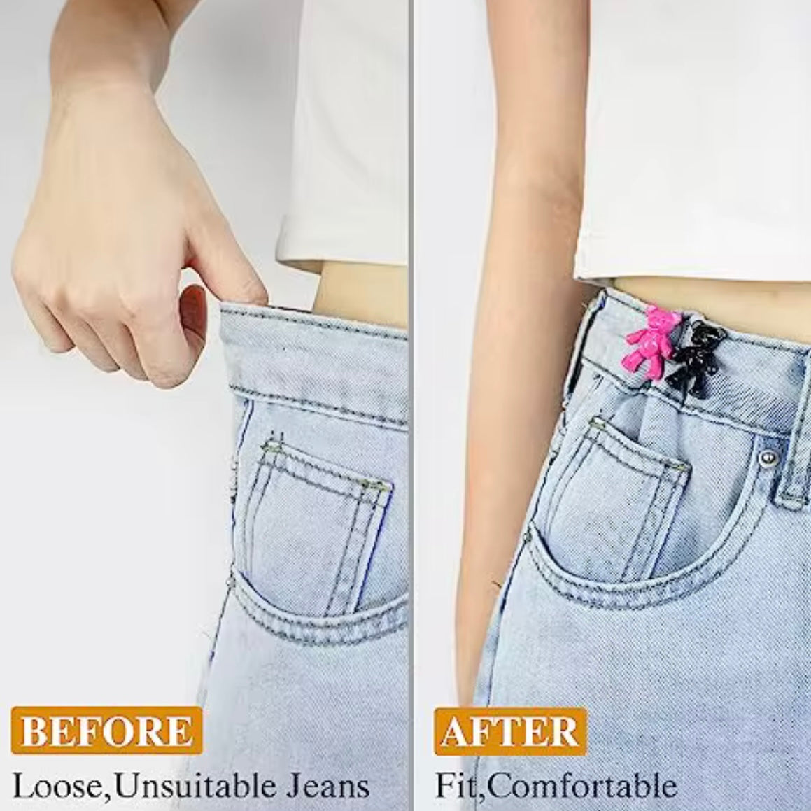Teddy Waist Buckle (Pack of 4)