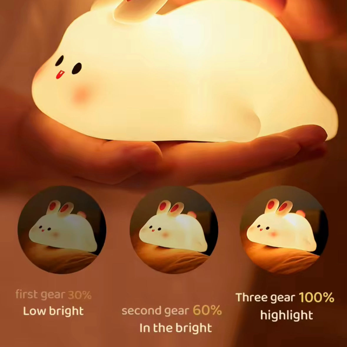 Rabbit Touch Lamp