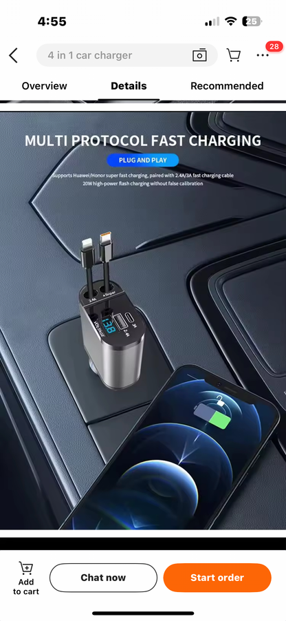 RetractCharge 20W™
