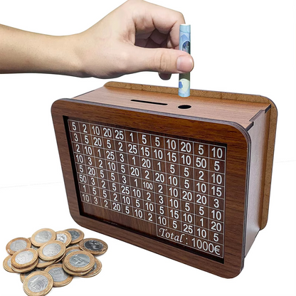 Wooden Piggy Bank