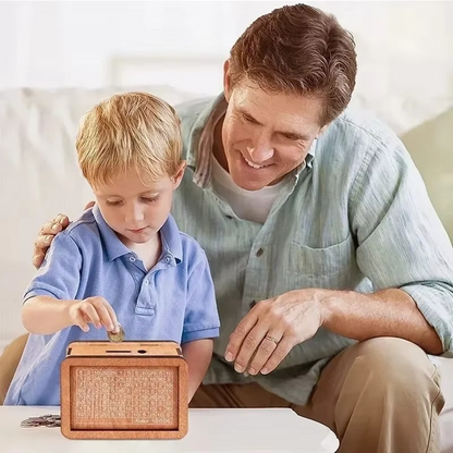 Wooden Piggy Bank