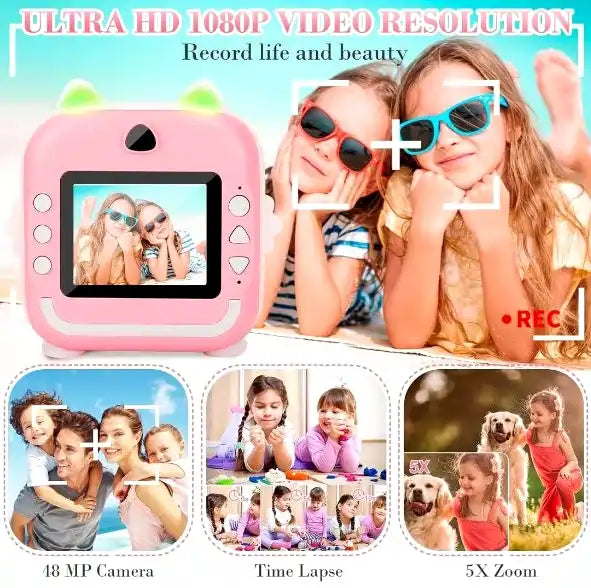 Instant Print Camera
